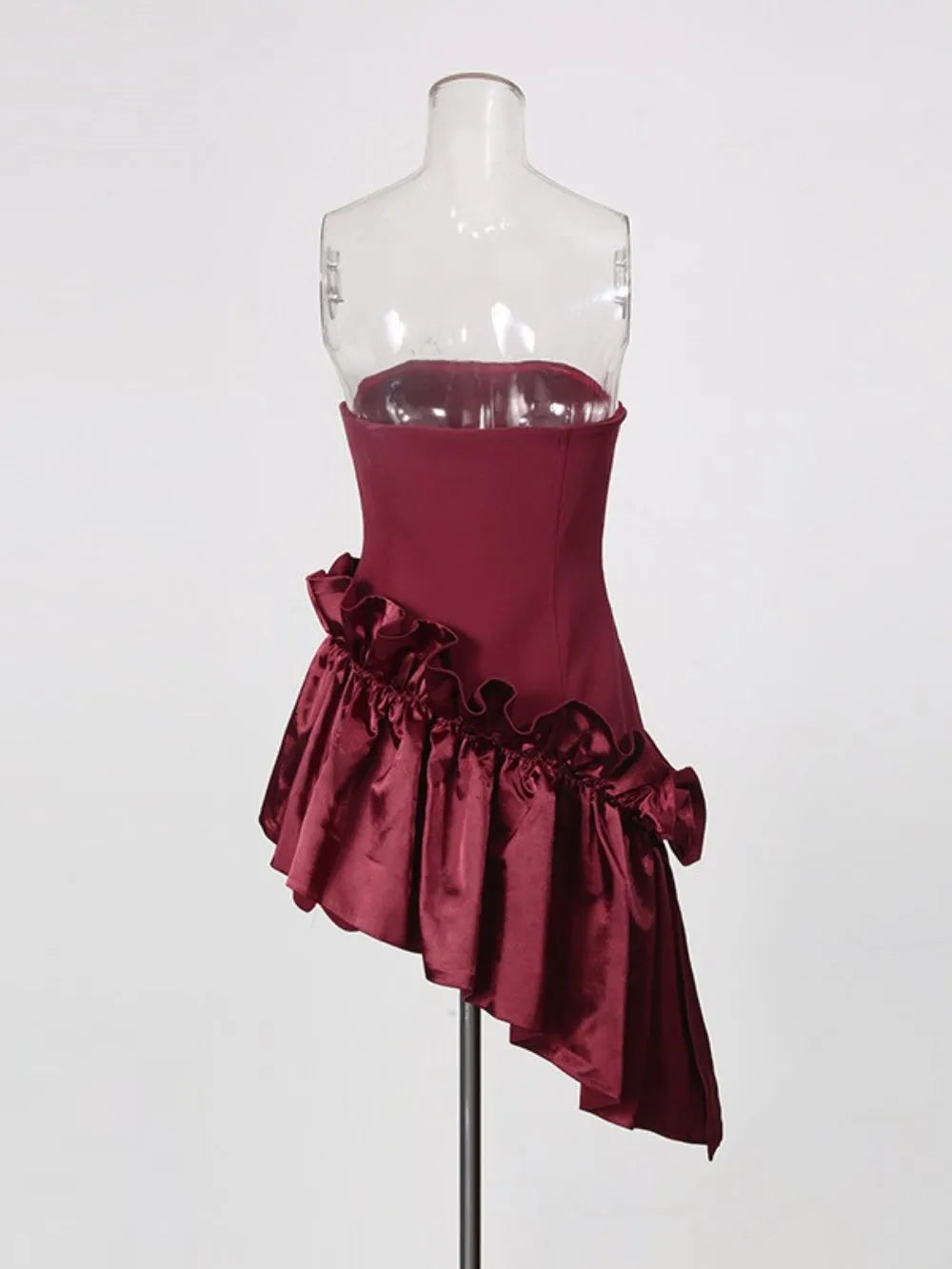 Maeve Red Strapless Mini Dress Flowering Girl