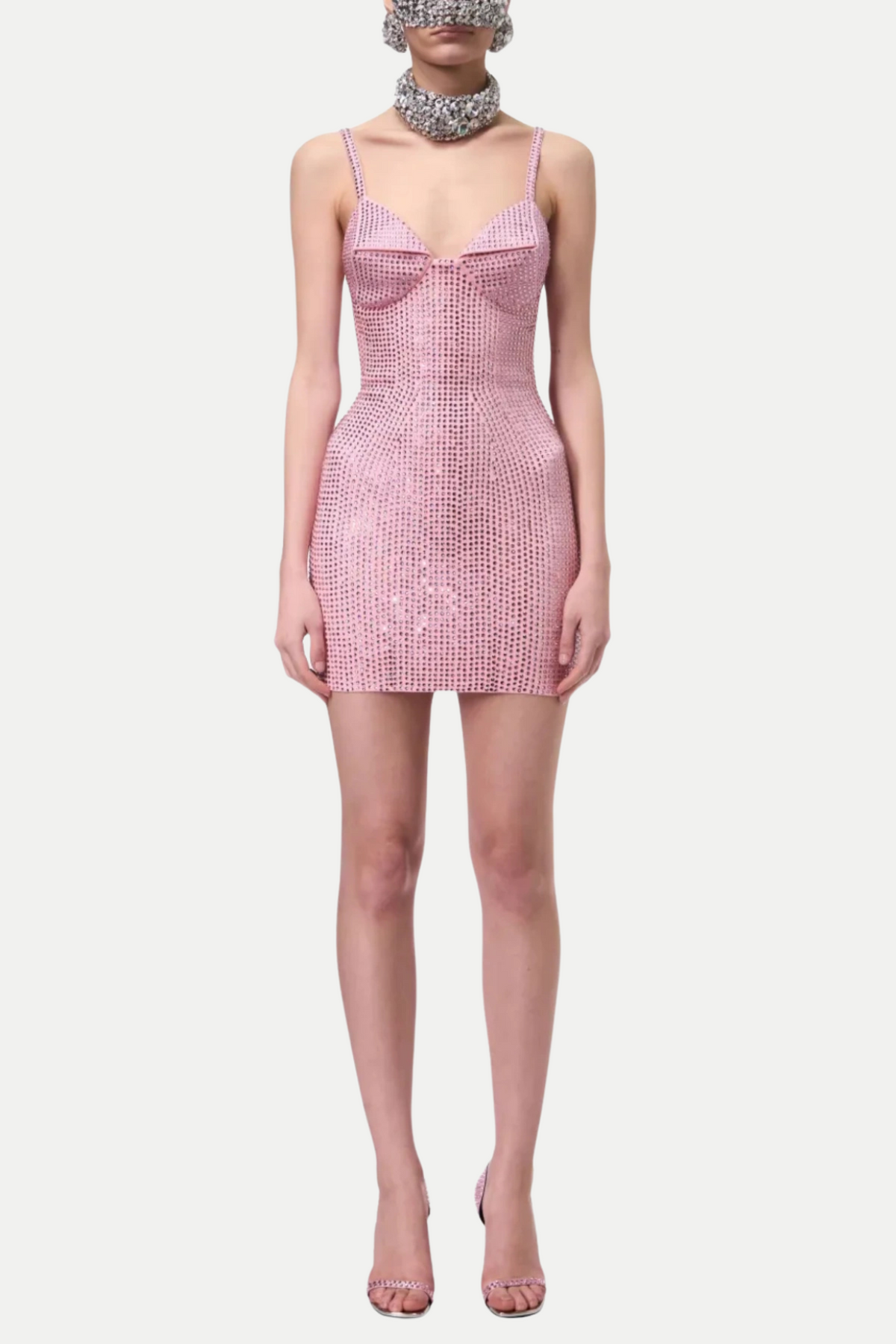 Damla Sequin Embellished Mini Dress Flowering Girl