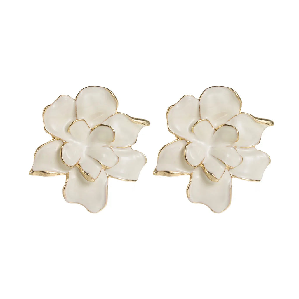Julisha Flower Earrings Flowering Girl
