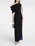 Maralah Black Maxi Dress Flowering Girl