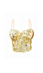 Dung Flower Crop Top Flowering Girl