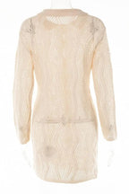 Basis Crochet Button-Up Cover-Up Flowering Girl
