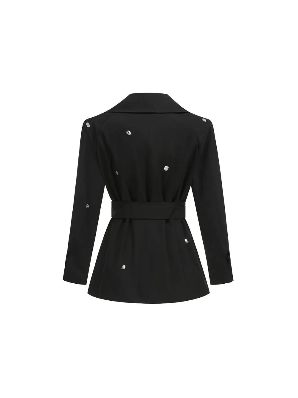 Malika Black Rhinestone Blazer Dress Flowering Girl