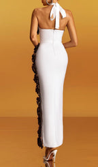 Gravistar Halterneck Flower Bandage Maxi Dress Flowering Girl