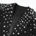 Kingsley Black Diamante Blazer Flowering Girl