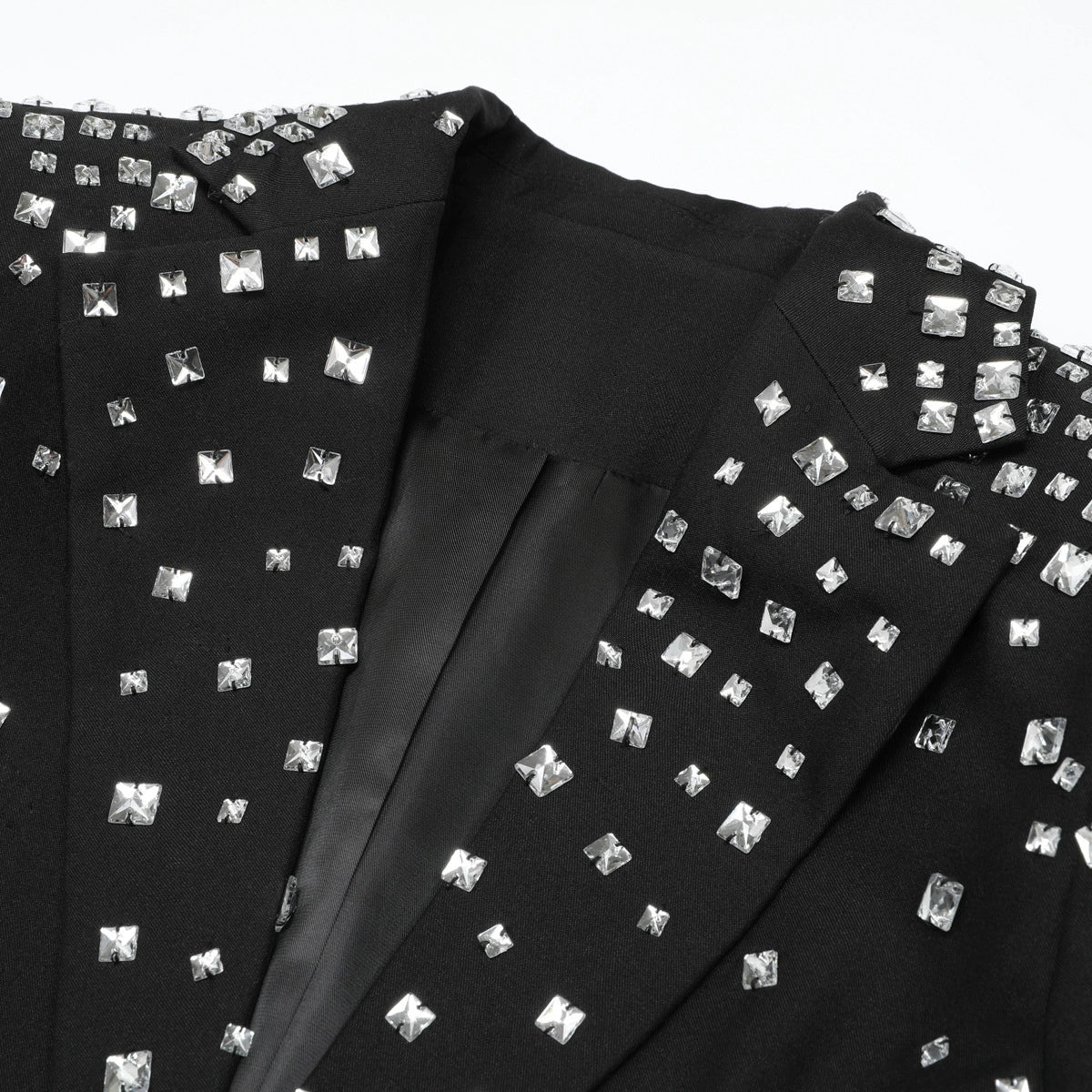 Kingsley Black Diamante Blazer Flowering Girl