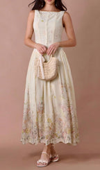 Lanai Sleeveless Printed Maxi Dress Flowering Girl