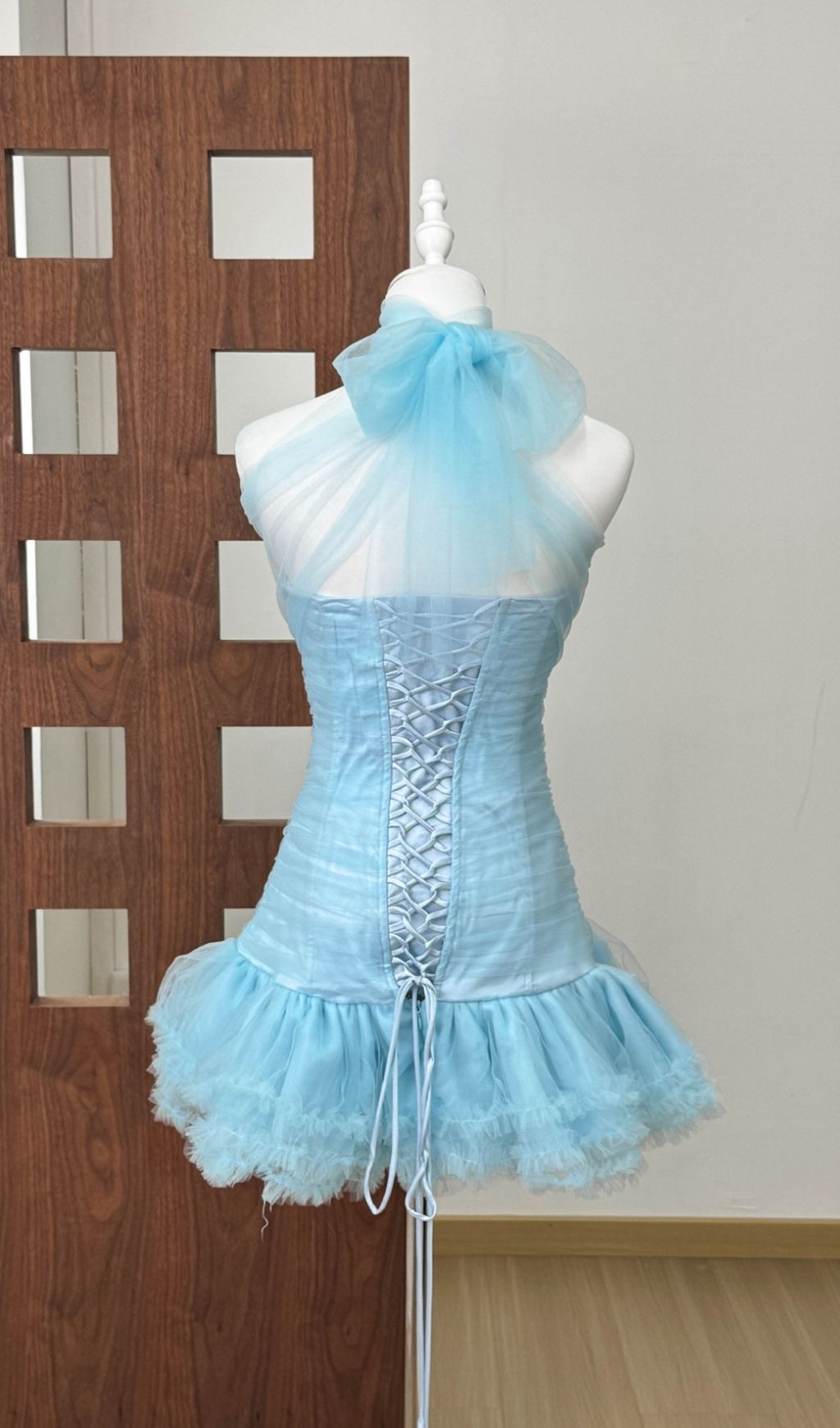 Kelly Mesh Mini Dress Flowering Girl