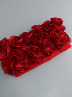 Clegg Red Corset Flower Two-Piece Set Flowering Girl