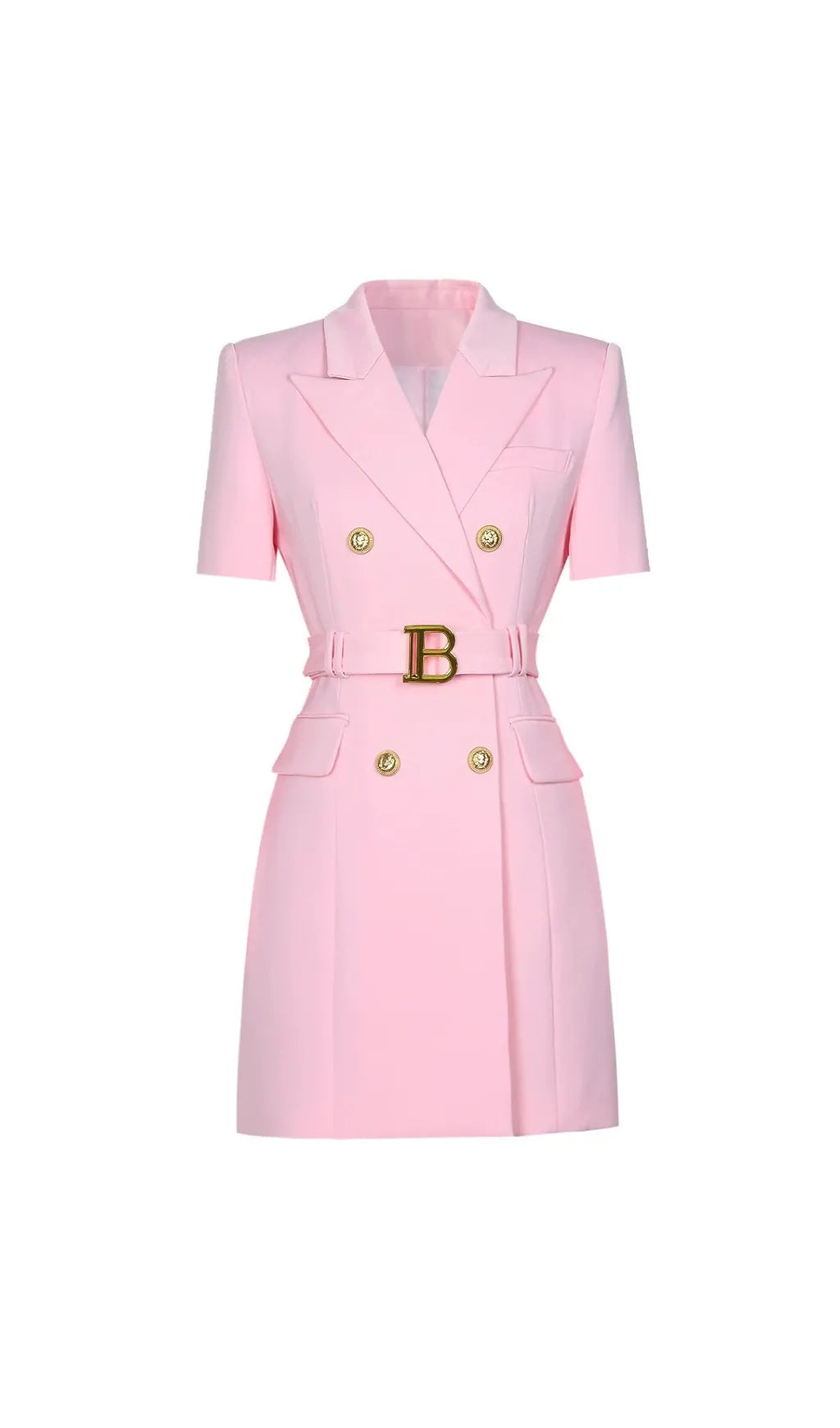 Elske Short Sleeve Blazer Dress Flowering Girl
