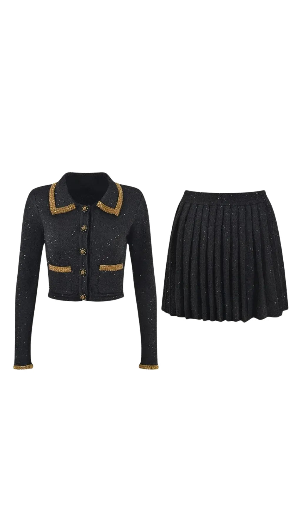 Annabell Knit Skirt Set Flowering Girl