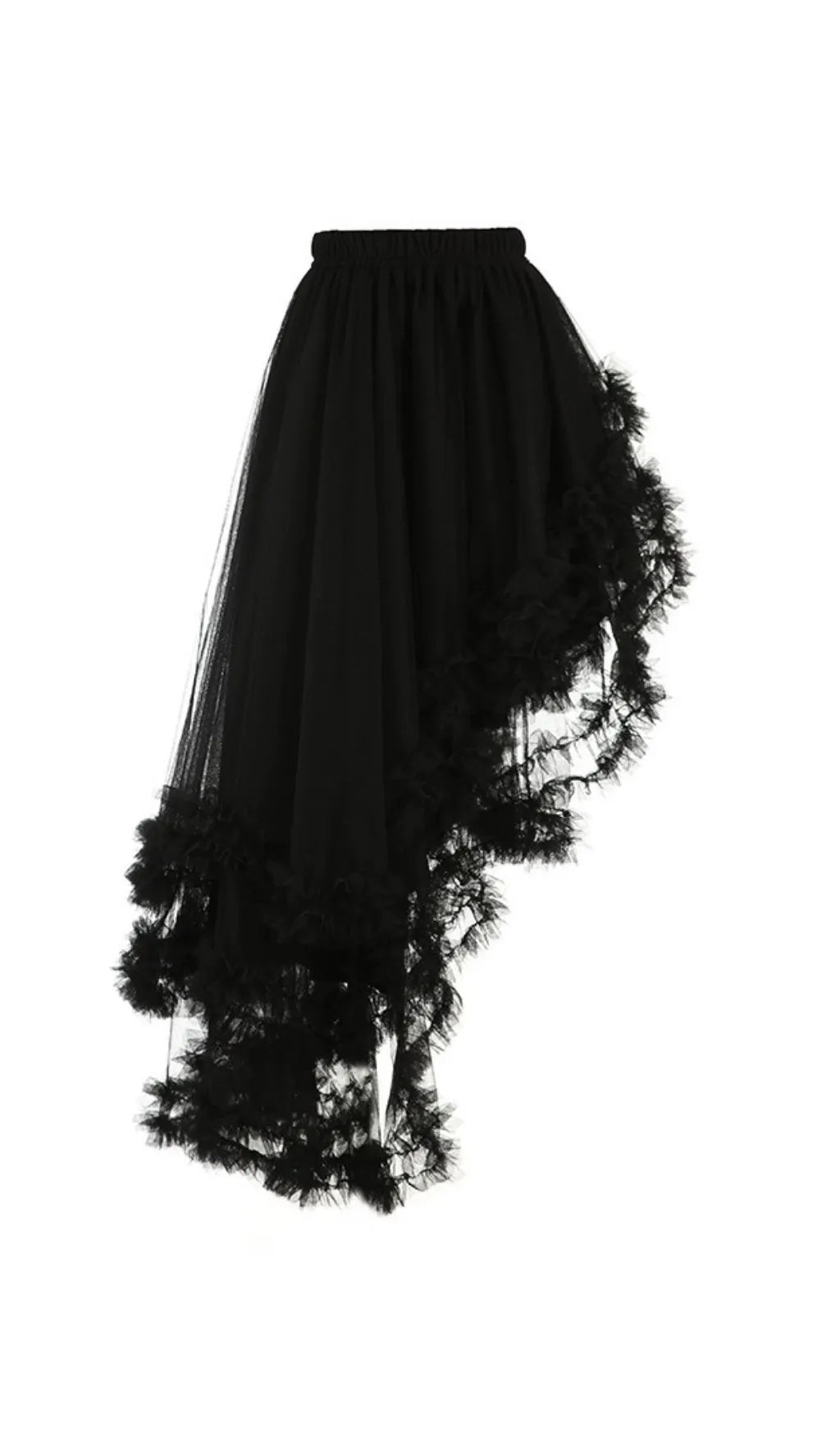 Kaylan Mesh Midi Skirt Flowering Girl