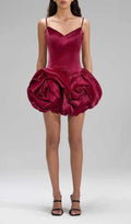 Isolina Strappy Flower Mini Dress Flowering Girl