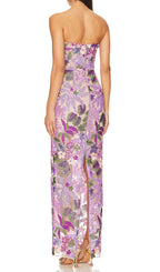 Asenath Sequin Embellished Maxi Dress Flowering Girl