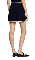 Crochet Mini Skirt Flowering Girl