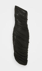 Off-Shoulder Pleated Dress Flowering Girl