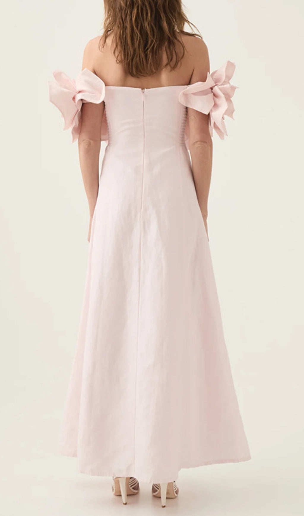 Chabela Flower Off-Shoulder Maxi Dress Flowering Girl