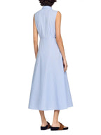 Striped Cotton Maxi Dress Flowering Girl