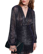 CROSSOVER SHIMMER MINI DRESS Flowering Girl