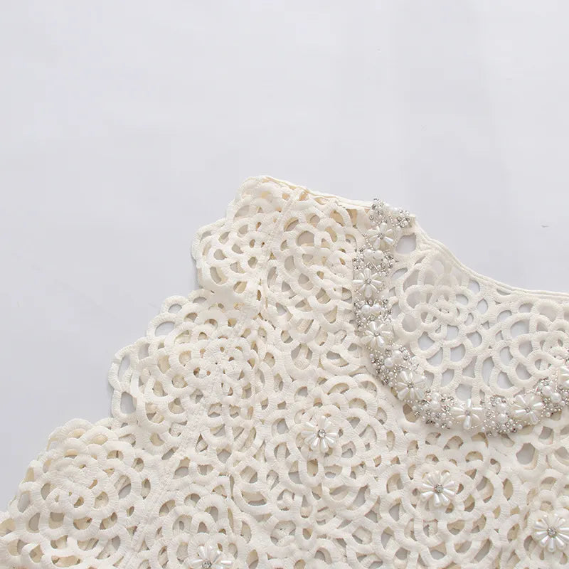 Lelio Embelllished Mesh Mini Dress Flowering Girl
