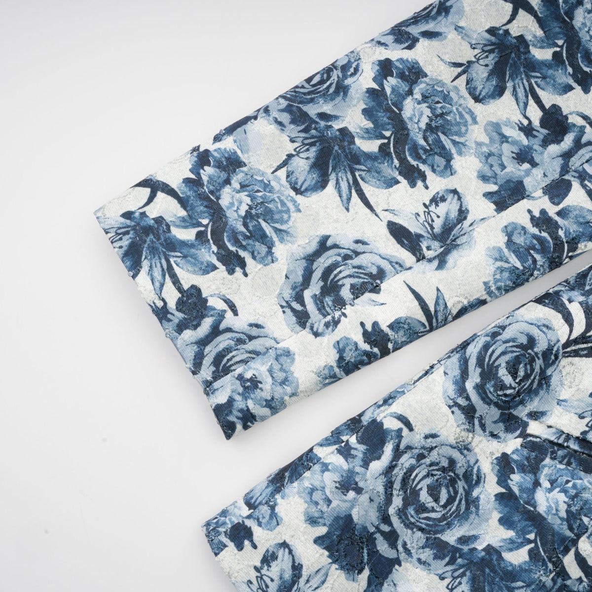 Morgane Floral-Print Jacket & Trousers Matching Set Flowering Girl