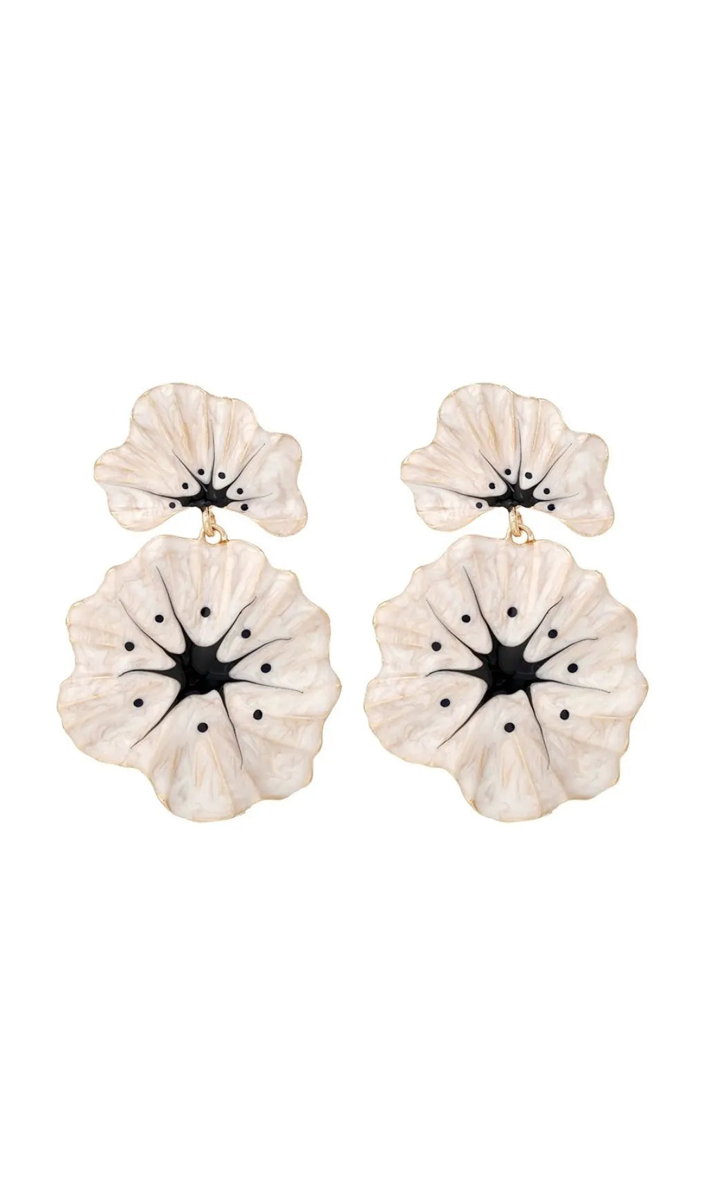 Georgie Flower Earrings Flowering Girl