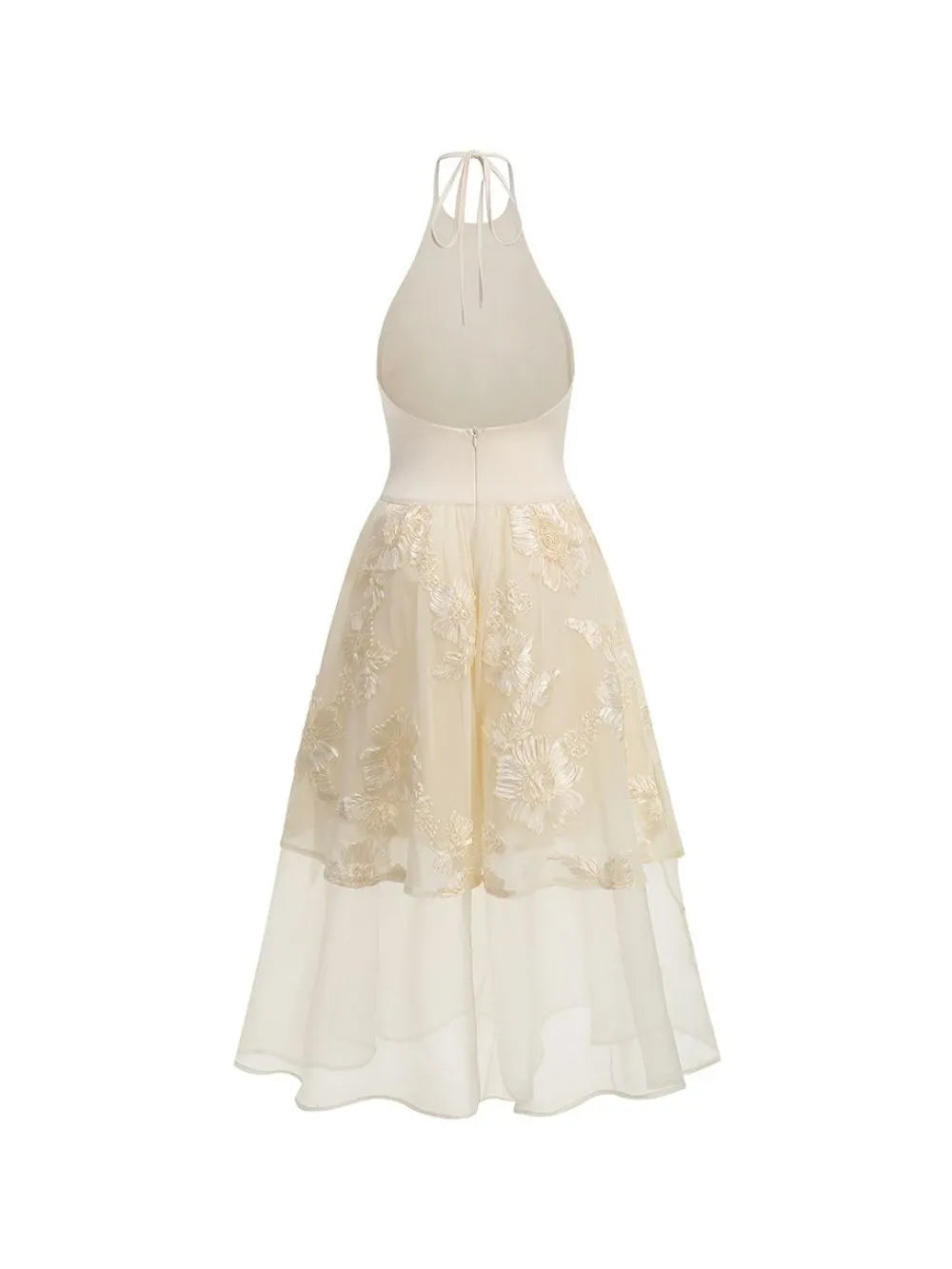 Maik Halter Flower Midi Dress Flowering Girl