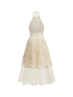 Maik Halter Flower Midi Dress Flowering Girl