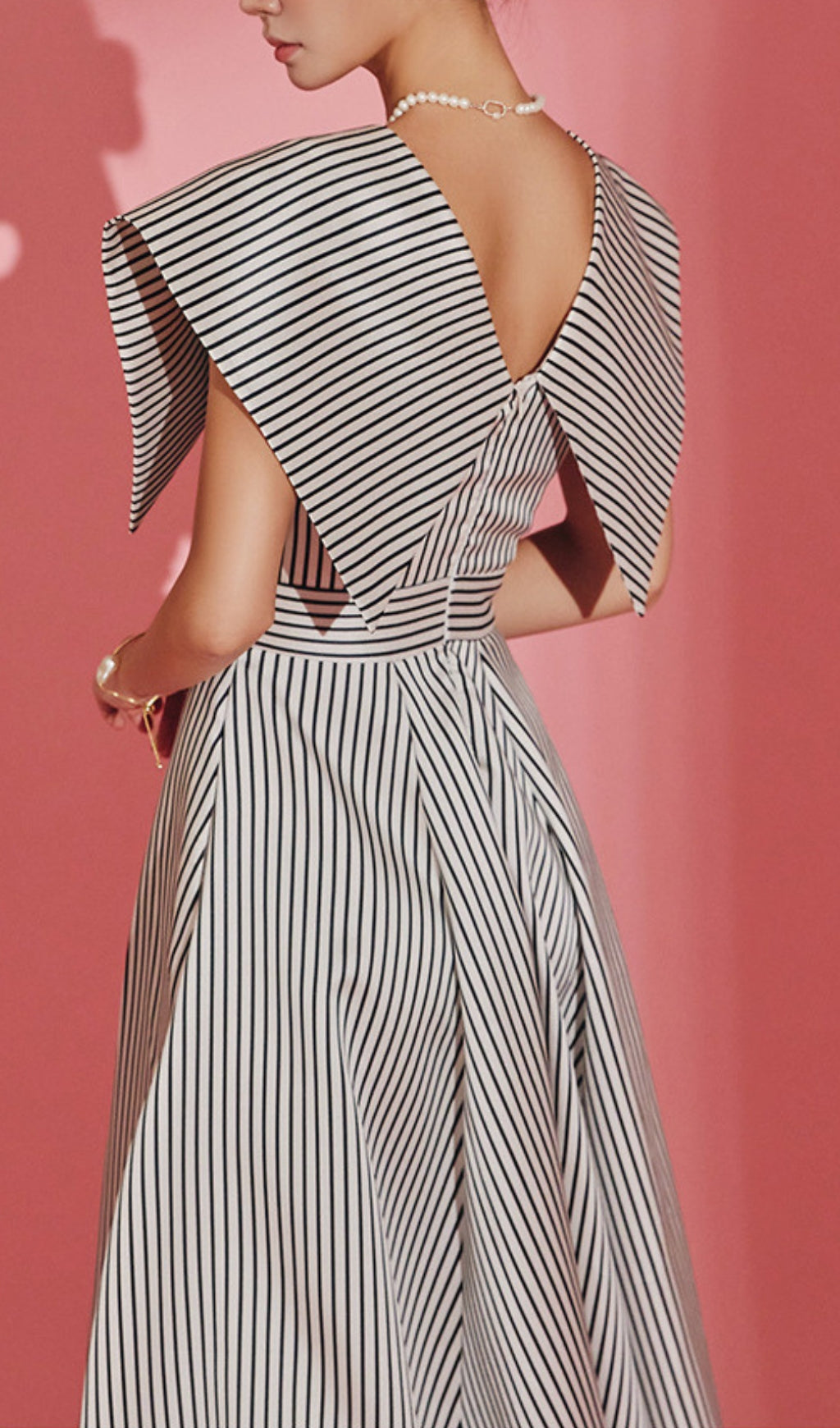 Arama Stripes Maxi Dress Flowering Girl