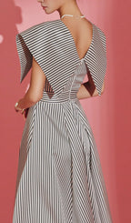 Arama Stripes Maxi Dress Flowering Girl