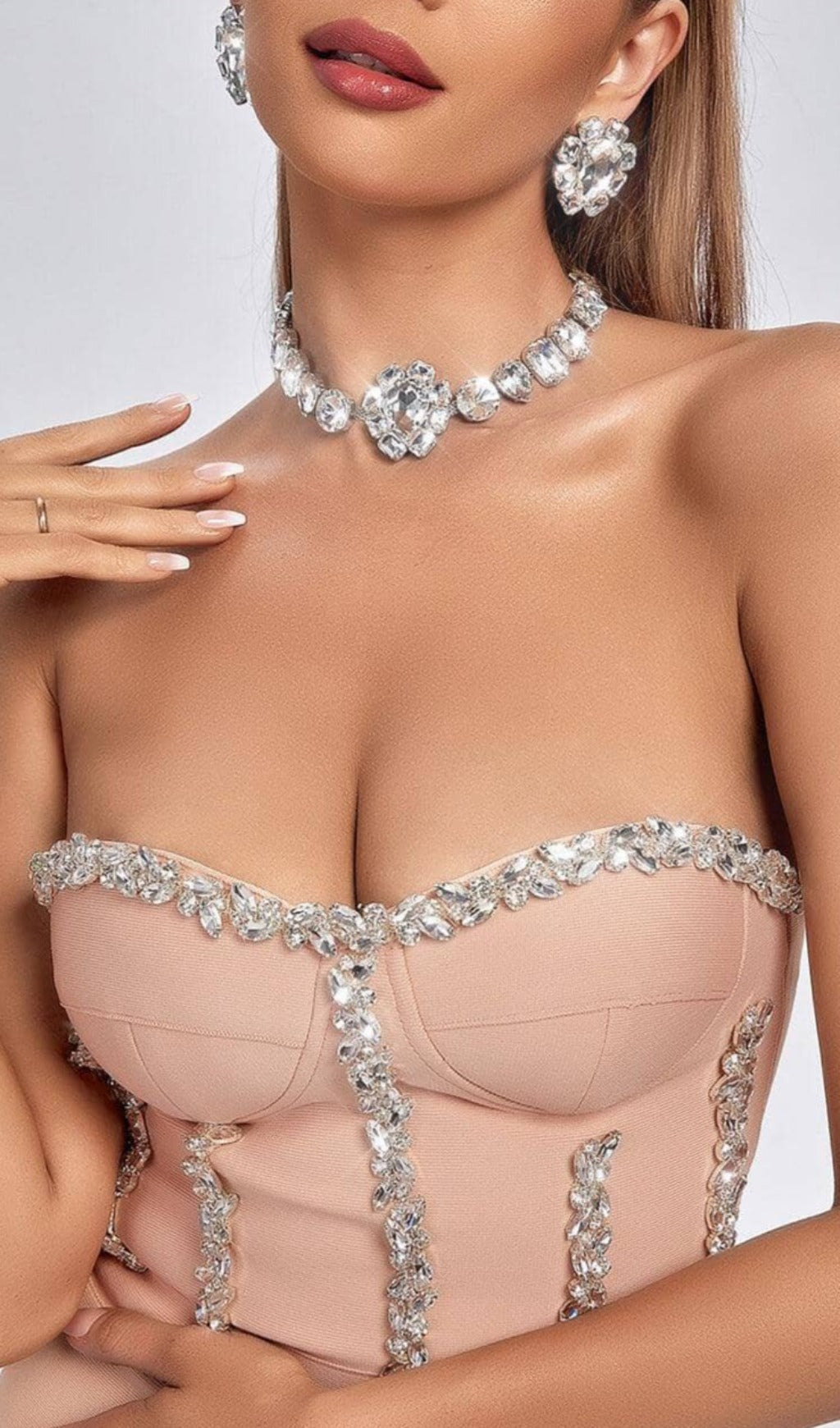 Dylan Diamante Necklace Flowering Girl