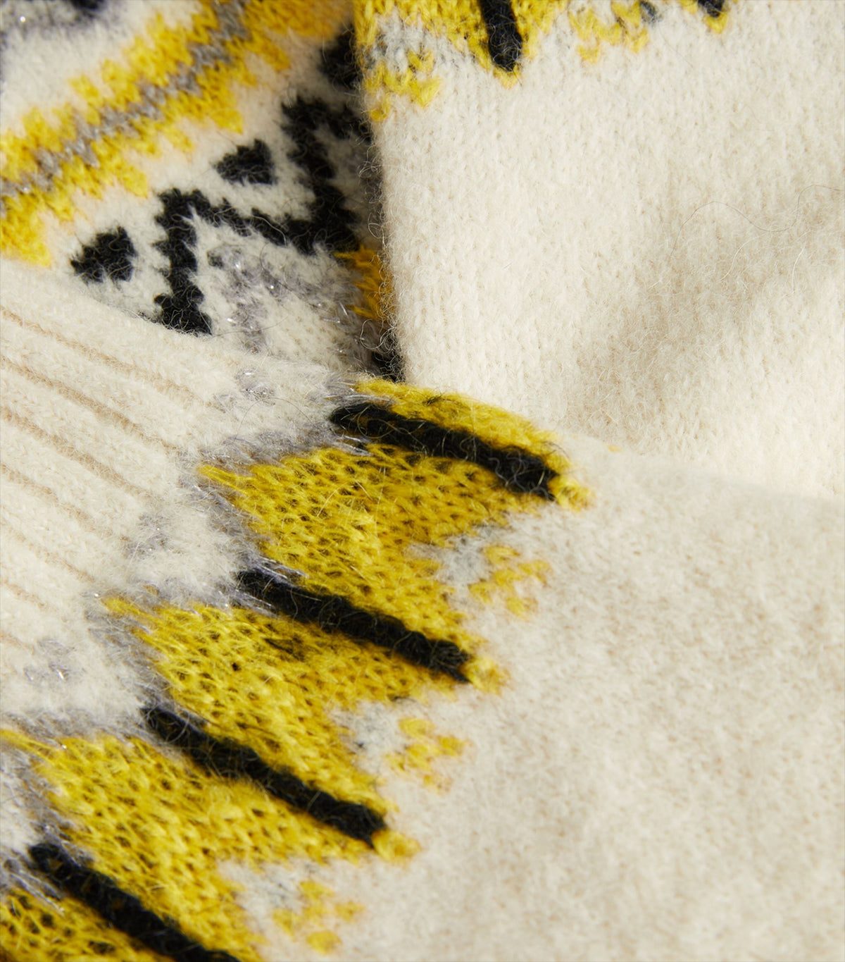 WOOL-BLEND FAIR ISLE SWEATER Flowering Girl