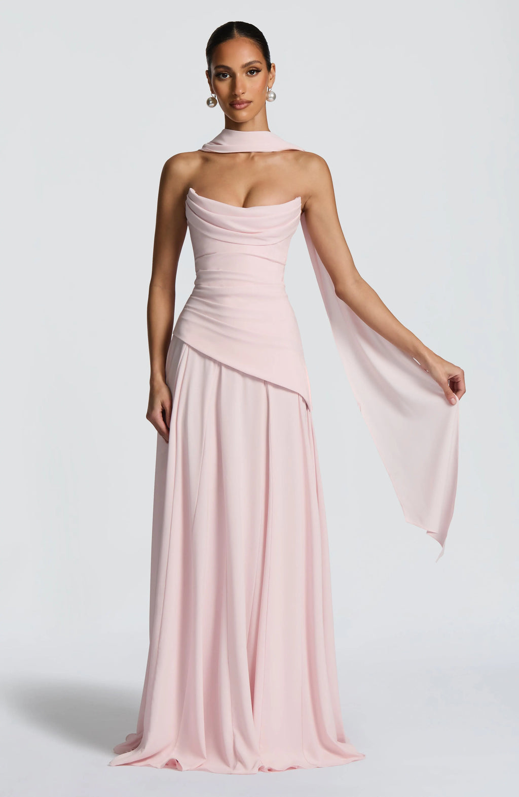 Patricia Maxi Dress - Blush Flowering Girl