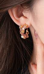 Dulcea Pearl Earrings Flowering Girl