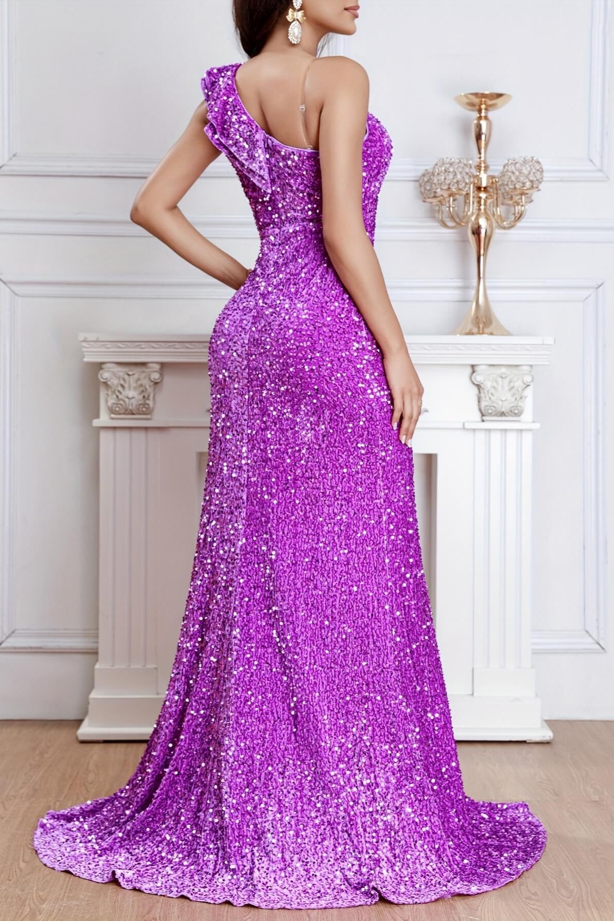 Sequined Sparkly Pageant Dress Flowering Girl
