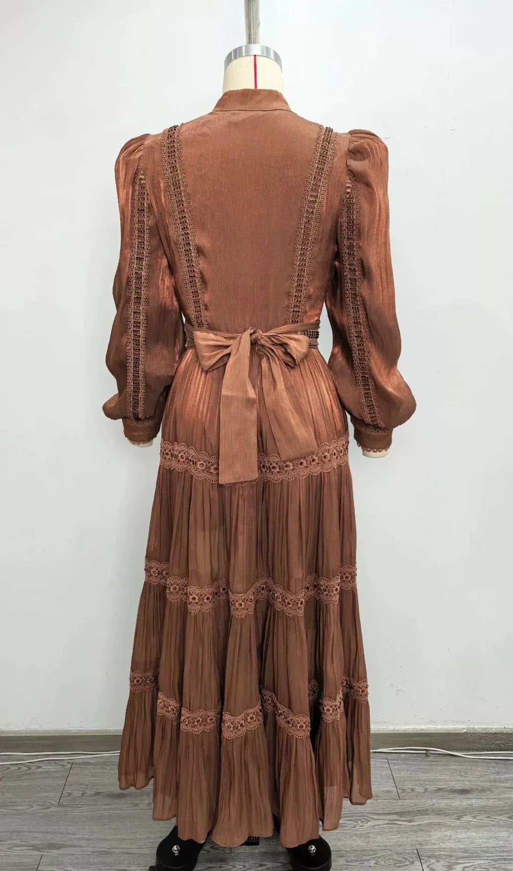 Macon Long Sleeve Maxi Dress Flowering Girl