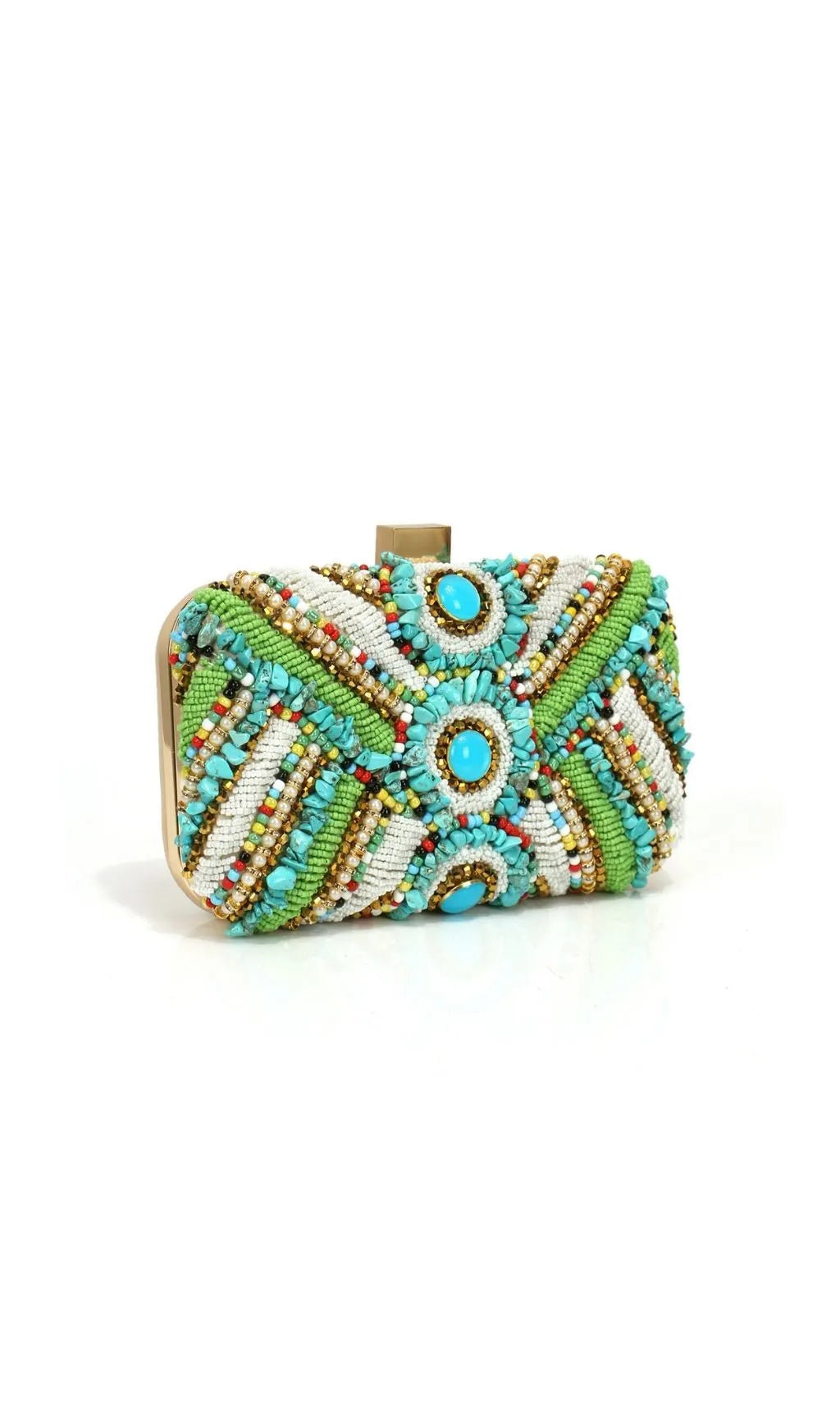 Leeland Beaded Handbag Flowering Girl