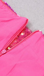 Sequin Feather Mini Skirt Flowering Girl