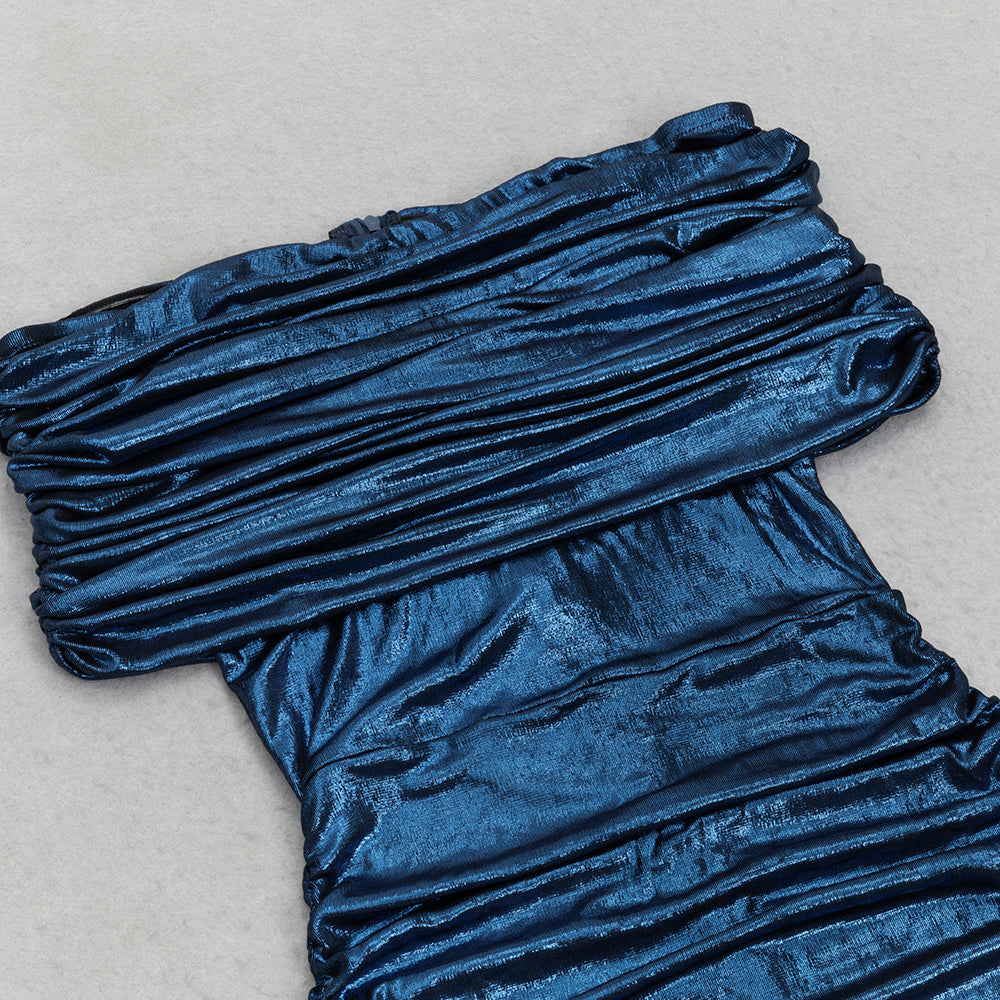 Ashleigh Draped Off-Shoulder Maxi Dress