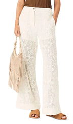Paros Guipure Lace Pants Flowering Girl