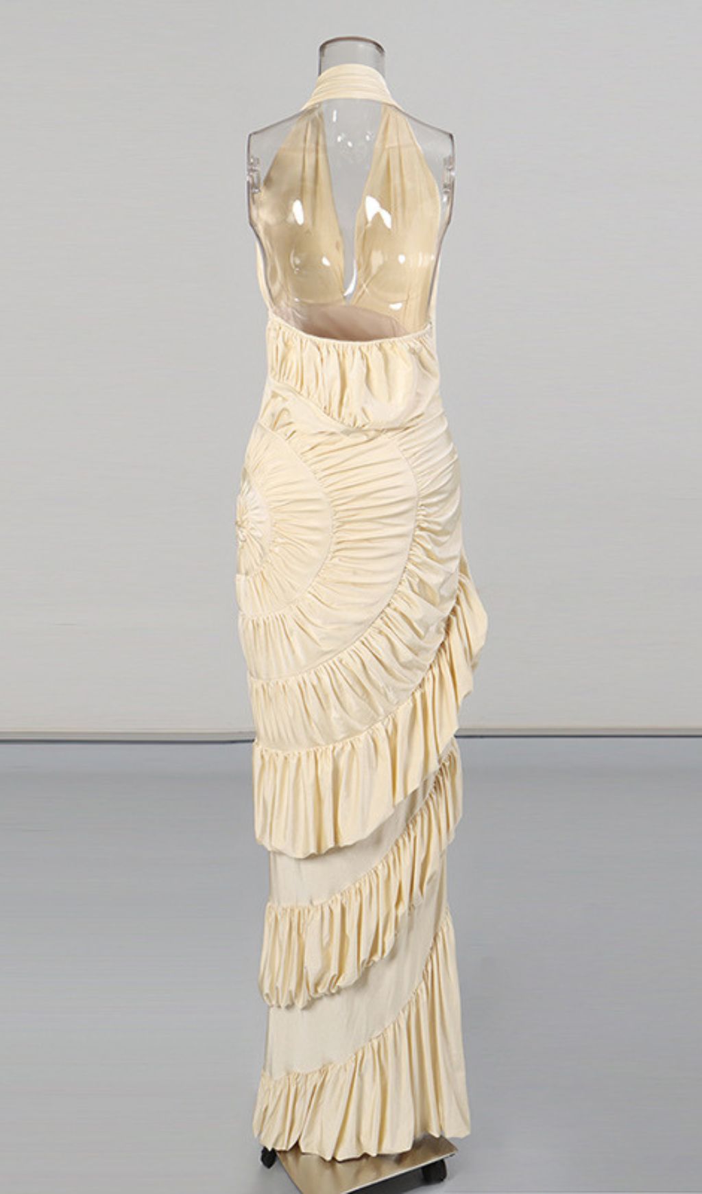 Ineke Halter Ruffle Maxi Dress Flowering Girl