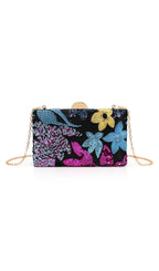 Lecea Flower Sequin Handbag Flowering Girl