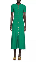 Knit Midi Dress Flowering Girl