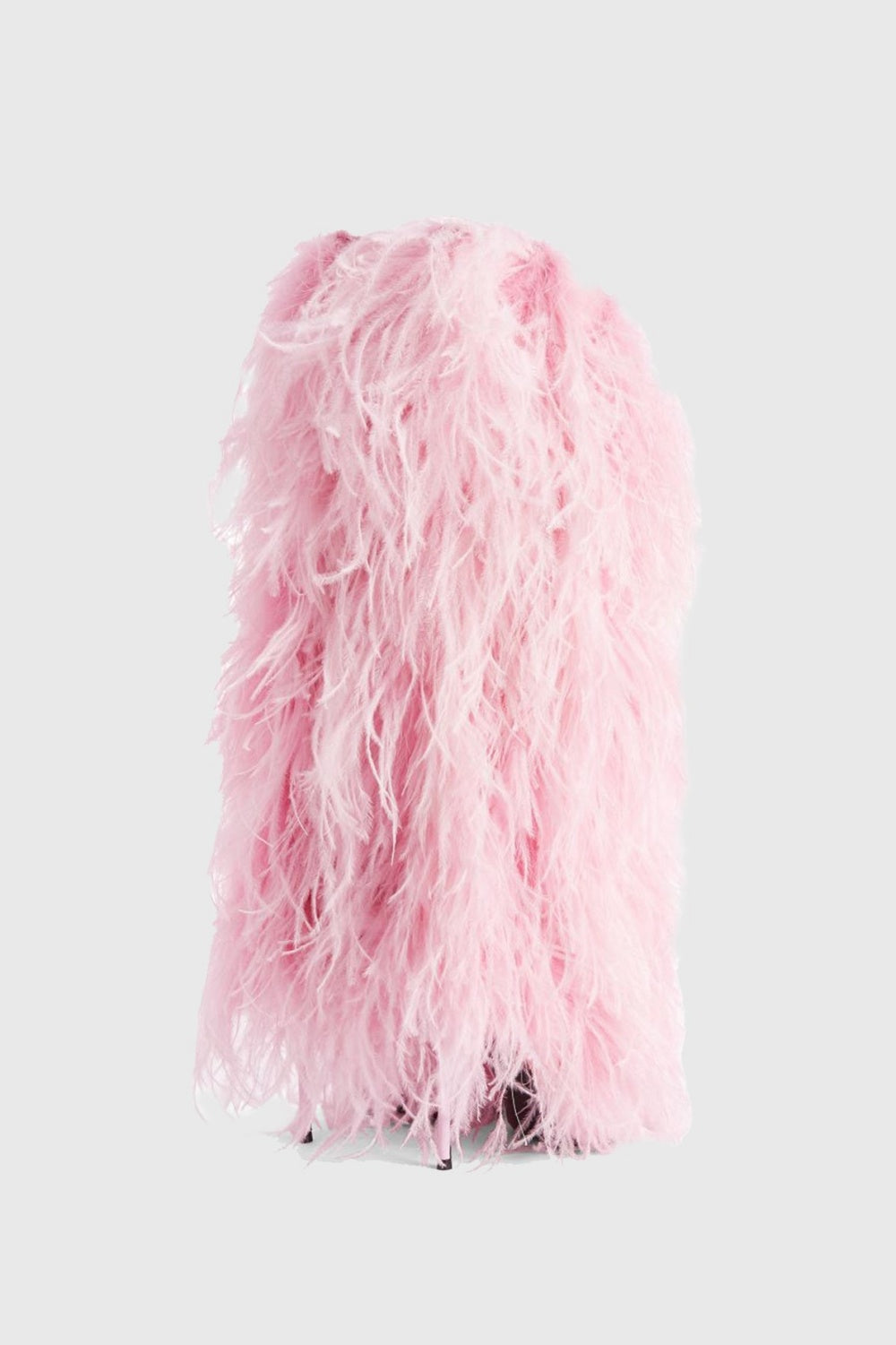 Danica Feather Knee-high Boots - Pink Flowering Girl