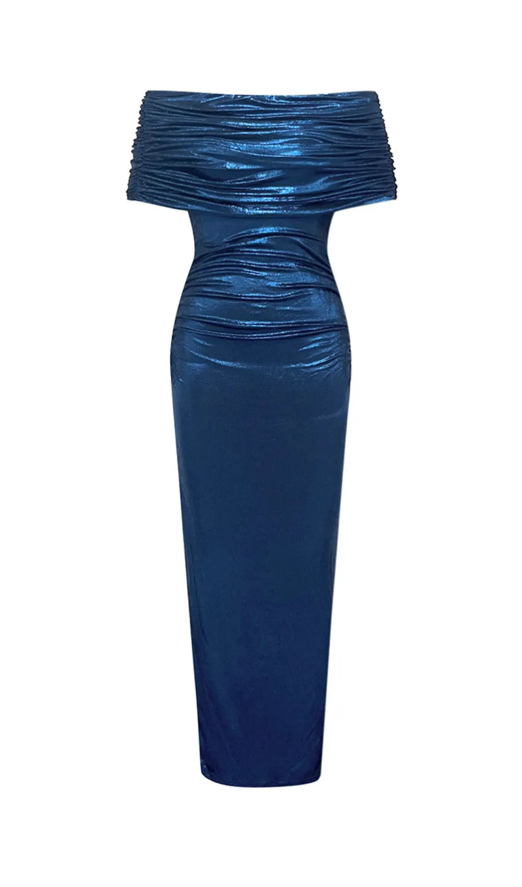 Ashleigh Draped Off-Shoulder Maxi Dress