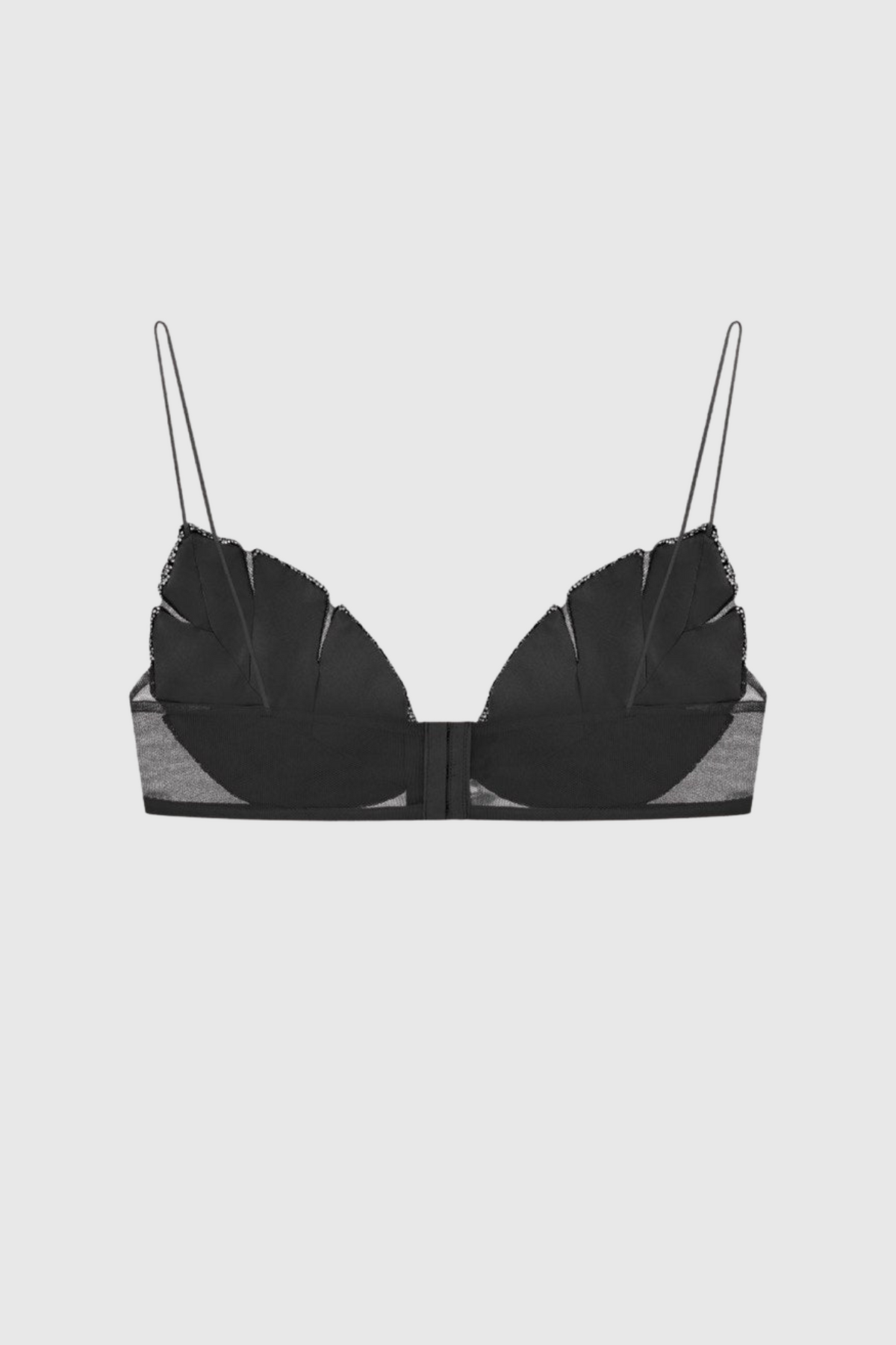 Leaf Crystal Bralette - Black Flowering Girl