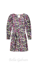 phoenix floral patterned mini dress Flowering Girl