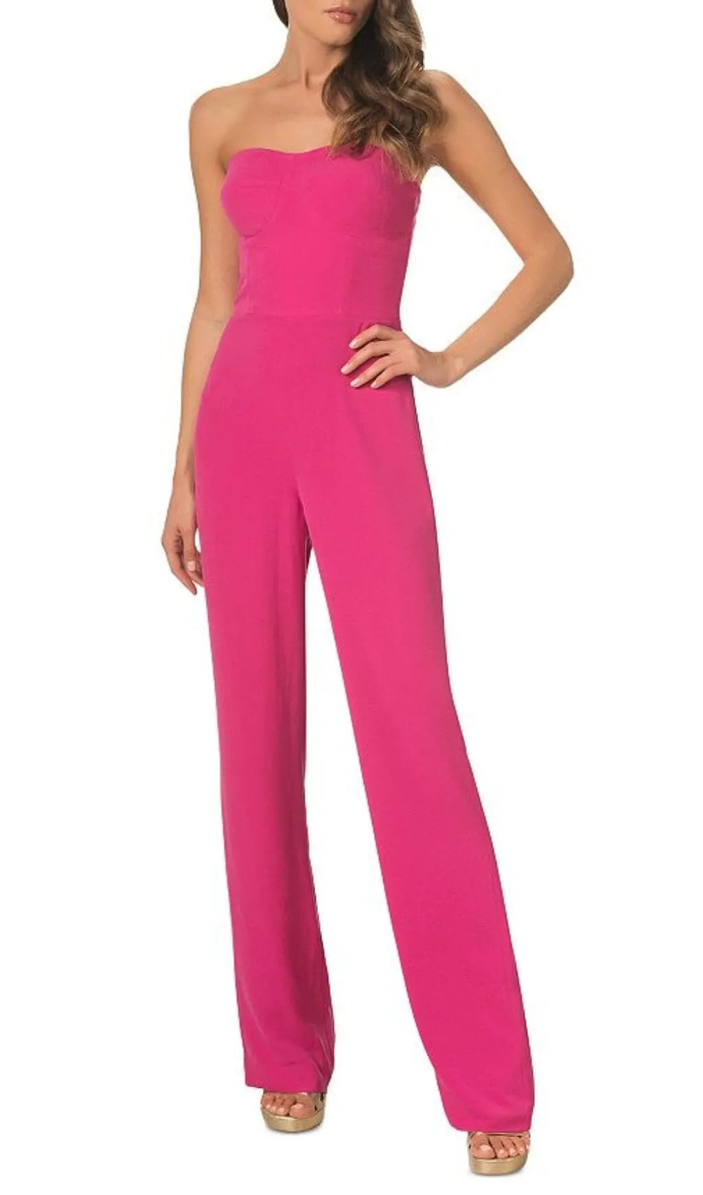 PRESTON STRAPLESS BUSTIER JUMPSUIT Flowering Girl