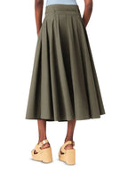 Jeji Belted Midi Skirt Flowering Girl