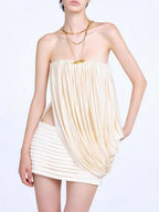 Matsu Pleated Top Flowering Girl